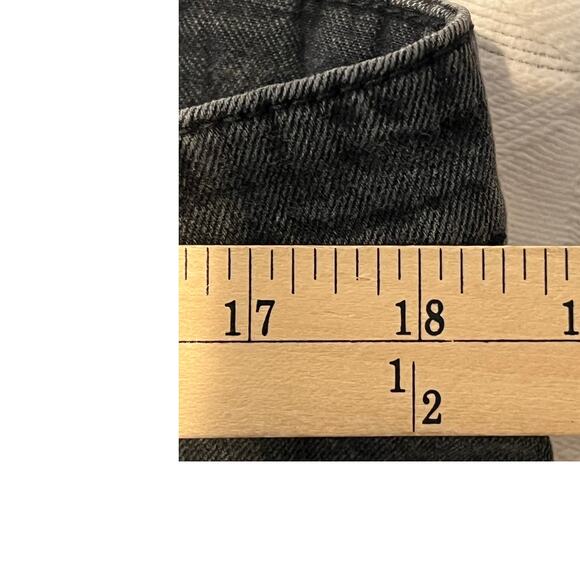 Vorta Slim Straight Black Jeans 36x30 - Picture 5 of 6